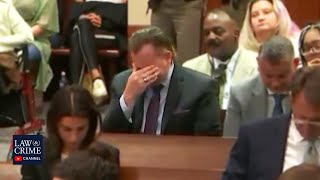 Johnny Depps Bodyguard Starts Laughing Uncontrollably amp Leaves the Courtroom [upl. by Caassi]