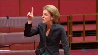 Michaelia Cash launches a vicious rant against the Labor sisterhood [upl. by Darej]