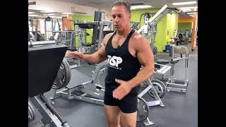 Angled Leg Press Hammer Close Stance Hamstrings [upl. by Grosz]