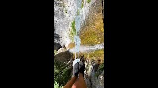 Via Ferrata Delle Aquile em Trentino Itália 🇮🇹 shorts [upl. by Stoddard]