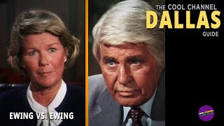 Ewing vs Ewing  S04E20  Cool Channel Dallas Guide [upl. by Tlevesoor923]