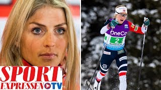 Therese Johaug ryter ifrån efter frågan [upl. by Goldie428]