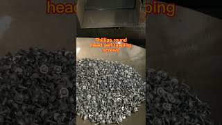 Phillips round head selftapping screws fastener factory machine screw machine [upl. by Yelehsa]