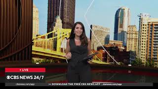 CBS News National weather forecast with Kate Bilo 09132024 [upl. by Maddeu]