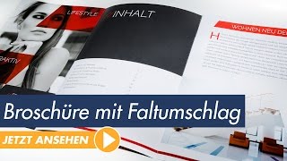 InDesign Tutorial Mehrseitige Broschüre mit Faltumschlag vorn [upl. by Ajnek]