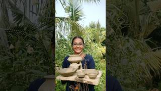 ছোট্ট উনুনের জন্য কয়েকটা বাসনপত্র বানালাম art clay pottery shorts viralvideo minivlog [upl. by Ewold]