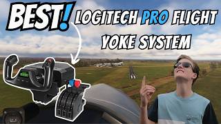 Logitech Pro Flight Yoke System amp Throttle Quadrant Review Is It Worth It [upl. by Feinberg]