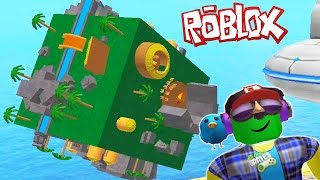 КАК ЗДЕСЬ ВЫЖИТЬ Приключения мульт героя Roblox на карте Cube Simulator [upl. by Eidarb]