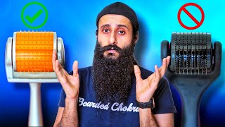 Real vs Fake Dermaroller  Watch This Before Buying  Bearded Chokra [upl. by Levon]