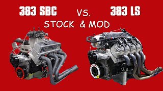 383 SHOOTOUTGEN 1 SBC VS GEN 3 LS CAN THE OG COMPETE [upl. by Aliahkim]