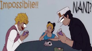 Secret Joestar Gambling Technique JoJo Comic Dub [upl. by Kind842]