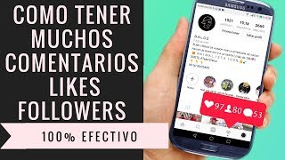 Conseguir Muchos Seguidores en Instagram Fácil y Rápido en 2018  MILES DE COMENTARIOS [upl. by Knitter]