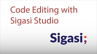 Code editing with Sigasi Studio [upl. by Arammat159]