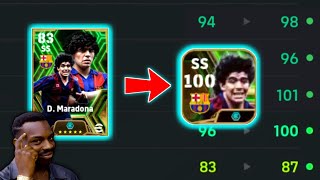 Free Epic D Maradona Best Training Guide 🥶  efootball 2024 ✨ [upl. by Rebak985]