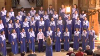 A Ponomarevs Childrens Choir VesnaRussland Georgisches Lied EJCF Basel 2016 [upl. by Medrek]