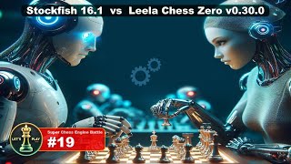 Stockfish 161 vs Leela Chess Zero v0300  Super Chess Engine Battle 19 [upl. by Eniala]