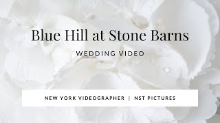 Blue Hill at Stone Barns Wedding  New York Videographer  NST Pictures  Kaitlin amp Connor [upl. by Syxela]