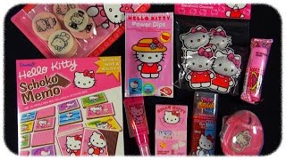 ✪ HELLO KITTY  CANDY Toys ✪ Mega Unboxing [upl. by Sacken]