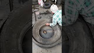 Tyre cuttingviral videos shortsTyare sd pattayt shorts [upl. by Nevar]