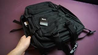 UNBOXING Brandit US Cooper backpack 40l large  black [upl. by Nahgiem283]