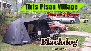 Tiris Pisan Village  Blackdog cinema V2  Puncak 2 Bogor  Tracking ke Curug [upl. by Ytsanyd]