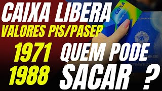 Aposentados Caixa Libera Valores de PIS e PASEP  Veja Quem Tem Direito Ao Saque [upl. by Shifrah334]