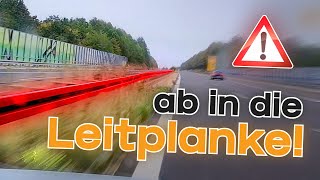 Miese Ölspur auf der Straße Assistenzsysteme versagen und Unfälle 🔥  GERMAN DASHCAM  243 [upl. by Anerdna622]