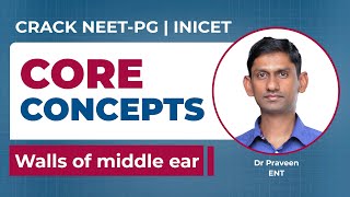 Medico Core Concepts Otorhinolaryngology by Dr Praveen inicet medico neetpg neetpgpreparation [upl. by Nalahs541]