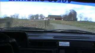 rally incar simrishamnsmixen morgan olsson med noter [upl. by Azar]