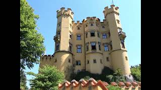 Château de Hohenschwangau  Schwangau Bavière en Allemagne [upl. by Nimaj559]