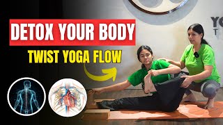 Yoga for Detox  Purify Your Mind and Body  yogatute [upl. by Tomkiel]