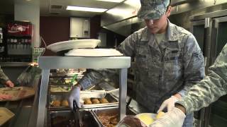 Inside an Air Force Flight Kitchen [upl. by Bradlee]