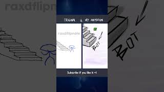 My vs stairs  orig ​⁠raxdflipnote animation meme funny animation [upl. by Barry]