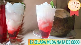 Es Kelapa Muda Nata De Coco  Cara Mudah Membuat Es Kelamud  Resep Khas Rumahan [upl. by Lednek296]