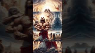 Jesus Christ vs satan💪🏻🏋🏻 jesus god ytshortsvideo [upl. by Endres]