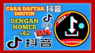 1 Detik 1 JT Tayangan Cara Daftar Douyin  Daftar Douyin Dengan Nomer 62  Douyin 2024 [upl. by Annah]