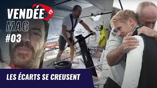 Les écarts se creusent  Vendée Mag  Vendée Globe 2024 [upl. by Arytal29]