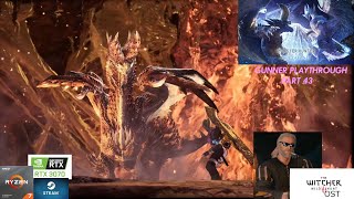 MHWICEBORNE  STEAM  RTX 3070  RETURN TO WORLD Gunner 2023 Playthrough pt43 ALATREON [upl. by Lraed]