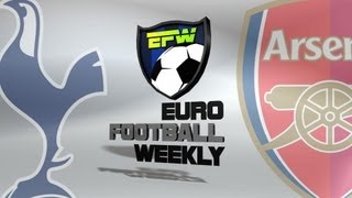 Tottenham vs Arsenal  Euro Football Weekly 2013 [upl. by Oakleil]