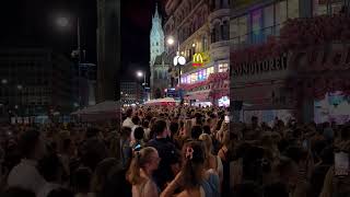 Swifties in Vienna sing Karma is the guy on the Chiefs [upl. by Fisk360]