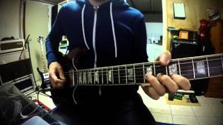 Heartless Bastards  Only For You Riff amp Solo Guitar tutorial [upl. by Aseefan]