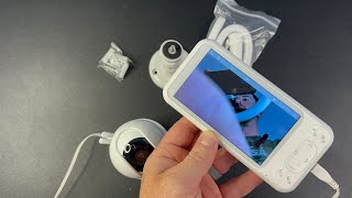 Unboxing amp Demo of the Sodfim 5quot Baby Monitor [upl. by Houlberg]