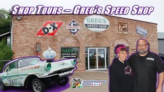 SHOP TOURS  Gregs Speed Shop  Southeast Gassers Driver of The Joker  Waupaca Wisconsin [upl. by Klement]