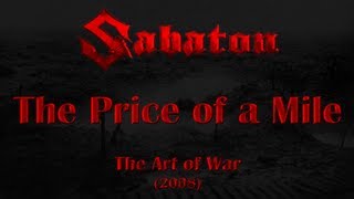 Sabaton  The Price of a Mile Lyrics English amp Deutsch [upl. by Hiroshi917]