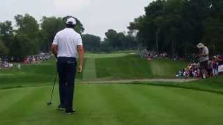 Padraig Harringtons Happy Gilmore At Valhalla 2014 PGA Championship [upl. by Orland451]