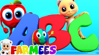 The Phonics Song  Alphabets Song  Nursery Rhymes  ABC Songs by Farmees [upl. by Wendy16]