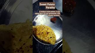 Sweet Potato ParathaChapathiTasty Winter ParathaGenasushakarakand [upl. by Plossl]