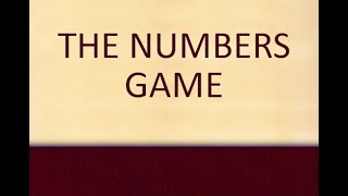 Number Games [upl. by Wiltz]