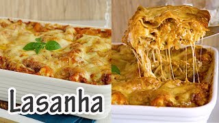 LASANHA à bolonhesa I Receitas e Temperos [upl. by Euqinue290]