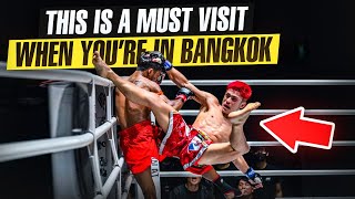 This is a MUST visit MUAY THAI stadium in Bangkok [upl. by Elfie]